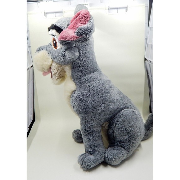Disney Store Collectible Plush Tramp From Lady & The Tramp Missing Collar - Picture 4 of 12
